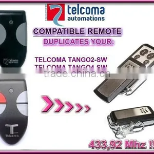 TELCOMA TANGO2,TANGO4 Universal Remote Control 433,92MHZ thumbnail-1