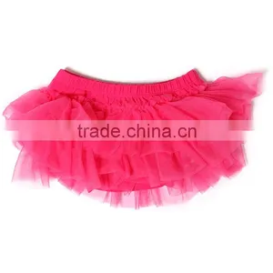 Latest Design Hot Wholesale Baby Girl Cotton Cheap Soild Ruffle Fashion Girls Short Pants thumbnail-1