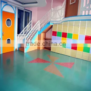 Plastic Type and UV Coating Surface Treatment PVC Sponge Flooring thumbnail-1