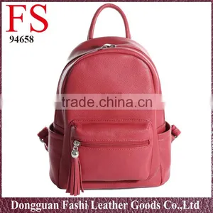 Fashionable Best Selling Products 2016 New Genuine Leather Backpack Bag thumbnail-1