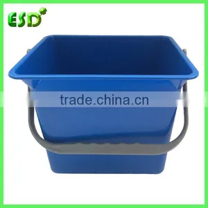 ESD 6L Cleaning Rectangular Plastic Bucket With Pour Spout thumbnail-2