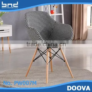 Armrest Design Fabric Chairs Dining Table Chairs thumbnail-1