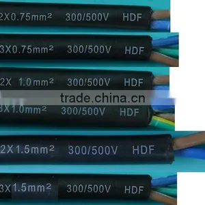 PVC or Rubber Cable Electrical Cable 2x0.75mm2 thumbnail-1