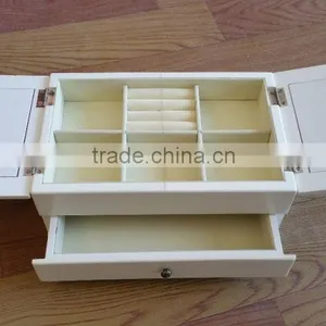 Photo Frame White Wood Jewelry Box thumbnail-2