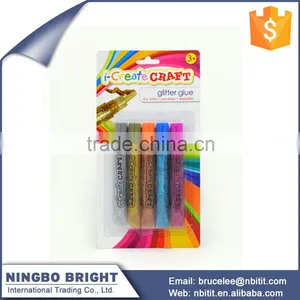 Chinese Products Wholesale 6pk Glitter Glue Pens thumbnail-1