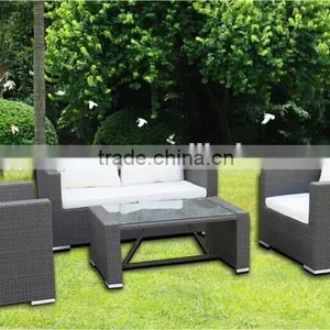 Rattan Garden Table Furniture Set thumbnail-5
