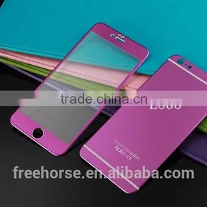 3D Full Cover Titanium Alloy Color Tempered Glass Screen Protector For IPhone 6 6plus thumbnail-5