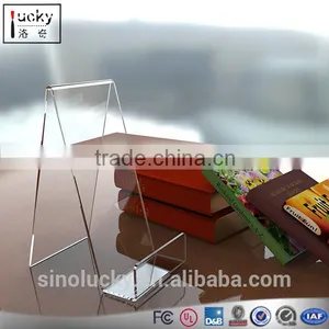 Clear Acrylic Desktop Book Holder Acrylic Comic Book Shelf thumbnail-1