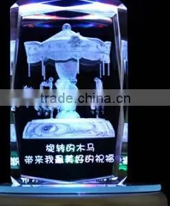 Customizde Crystal 3d Laser for Birthday Valentine's Gifts thumbnail-3