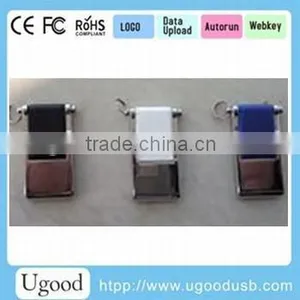 China Supplier Key Ring USB Flash Drive 16GB, 3 Years Warranty Bulk Metal USB Disk, Paypal Acceptable Mini USB Storage thumbnail-1