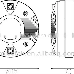 TSCT-4404 Speaker Tweeter Neo 2 Inch Exit Compression Driver thumbnail-4