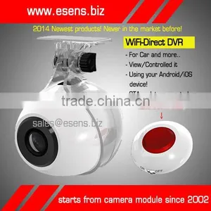Never in the Market! 2014 New Prouducts, ESENS Android IOS WiFi-Direct WiFi FHD 1080P Car Blackbox DVR thumbnail-1