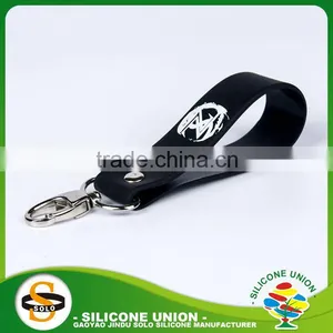 Black Silicone Tyre Keychains Attractive Silicone Keychain for Cheap thumbnail-3