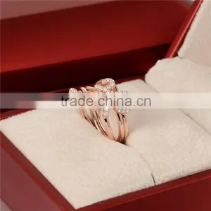 Fine Cheap Jewelry Rose Gold I Love You Ring For Women thumbnail-4