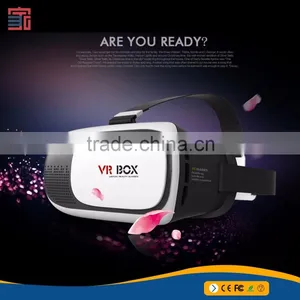 Cheap Vr Box V2 3 D Vr Glasses Mobiles 3 D Virtual Reality Glasses Print Logo Oem With Bluetooth Gamepad Virtual Reality Goggles thumbnail-2