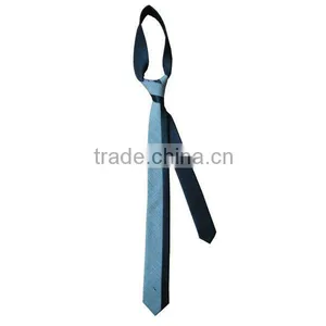 SILK SKINNY NECKTIE TIE thumbnail-1