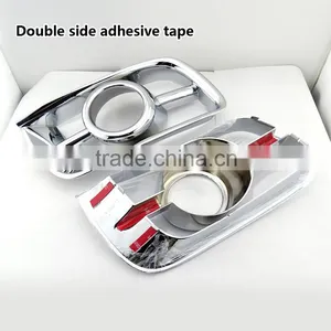 Car Body Kits Chrome Fog Lamp Grille for Toyota Hiace thumbnail-3
