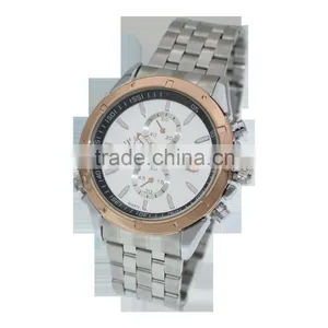 Cheap Men's Stainless Steel Band Wrist Watch thumbnail-2