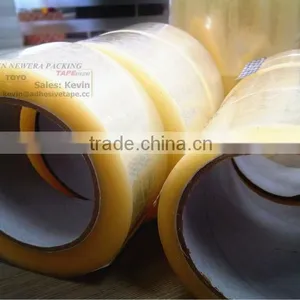 Transparent Yellowish Packaging Tape for Boxes Sealing thumbnail-1