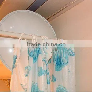 Bathroom Accessories Telescopic Shower Curtain Pole thumbnail-1