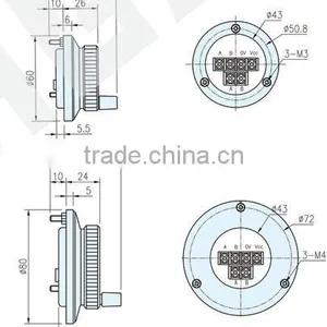 HM6080 Incremental Handwheel Encoder thumbnail-2