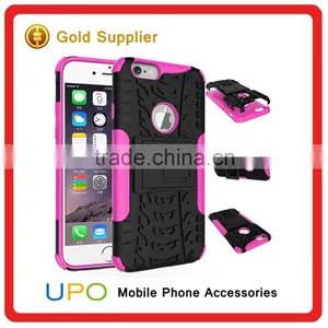 [UPO] 3 in 1 Combo Kickstand Heavy Duty Armor Smartphone Case For IPhone 6s Belt Clip Holster Phone Cases thumbnail-4