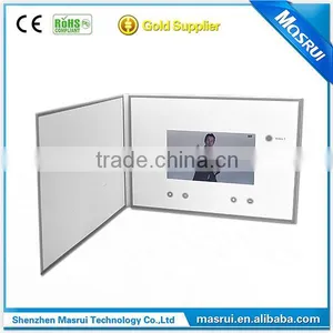 High Quality 2.4 Inch LCD Screen Video Greeting Card / Digital Business Card Used in Promotion,Invitation thumbnail-4