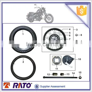 Motorcycle Hot Sale Parts Motorcyle Wheel Tyre and Inner Tube thumbnail-1