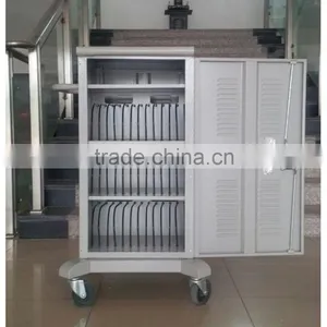 Mobile Tablet Storage and Charging Trolley UL Approved thumbnail-3