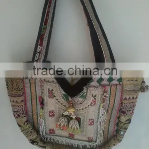 VINTAGE BANJARA ETHNIC HANDMADE BANJARA TRIBAL SHOULDER BAGS thumbnail-1