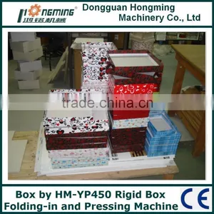 HM-YP450 Set-up Box Flap Bending and Bubble Pressing Machine thumbnail-4