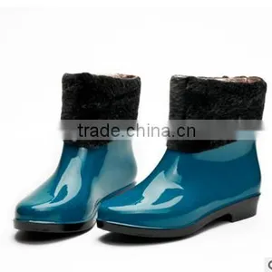 Women Cheap Rain Boots Shoes Prevent Slippery Wear-resisting Rubber Boots thumbnail-2