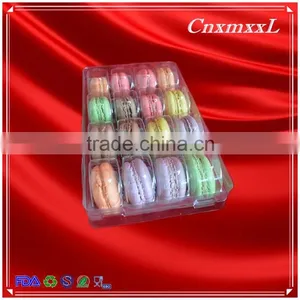 16 Pcs Macarons Plastic Box thumbnail-3