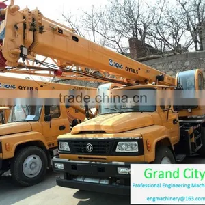 XCMG Truck Crane 8 Ton for Sale, XCMG Crane for Sale thumbnail-1