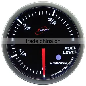 52mm Smoke Lens / Super White LED Fuel Level Gauge With Warning/52mm Fuel Level Gauge thumbnail-1
