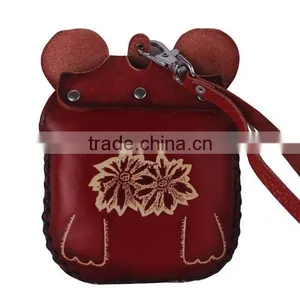 Wholesale High Quality Pure Hand-made Genuine Leathter Animal Coin Purse thumbnail-4