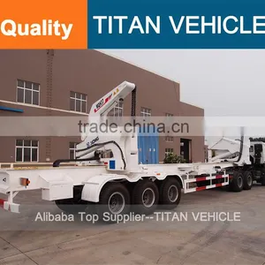 40ft Container Sidelifter , Sideloader , Self-loading Truck Trailer thumbnail-4