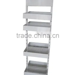 Custom Retail Store Floor Metal Spice Display Rack,metal Display Shelf for Spices,spices Display Stand thumbnail-1