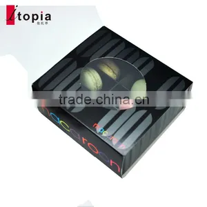 Mini and Black Handcraft Macaron Box thumbnail-1