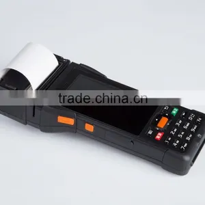 2015 Wireless Wifi Android Pos With Printer Fingerprint,rfid,contact IC Card Reader, MSR,barcode Scanner thumbnail-2