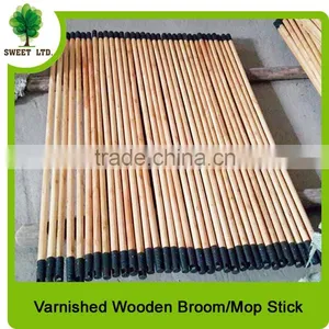 Very Durable Varnished Wooden Handle With Plastic Cap for Garden Tools thumbnail-5