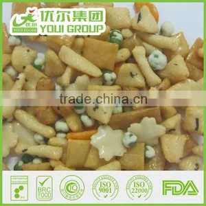 Different Flavor Rice Crackers and Coated Peanuts Mixed RCM2 for Sale With BRC Certificate Very Crispy thumbnail-1