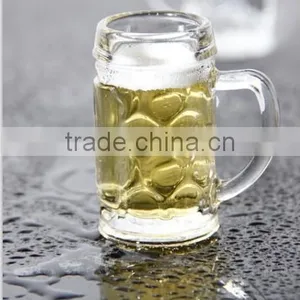 Beer Glass Clear Glass With Handle thumbnail-1