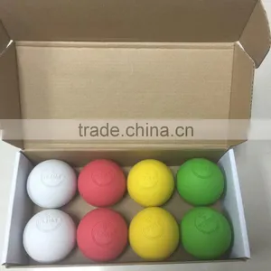 NCAA NOCSAE & SEI Approved Lacrosse Ball Lacrosse Massage Ball Rubber Ball thumbnail-2