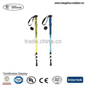 2015 Comfortable Camo EVA Handle Retractable Telescopic Hiking Cane thumbnail-1