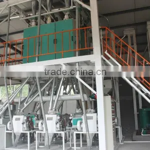 30T of Wheat/MAIZE Flour Mill Machine Complete Plant thumbnail-3