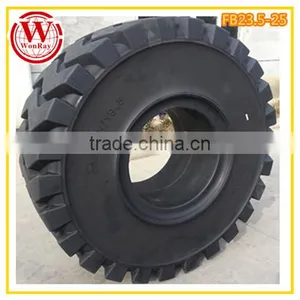Superior Quality FB29.5-25 Tyres China Heavy Duty Solid Rubber Tires for Cars With Fast Delivery thumbnail-1