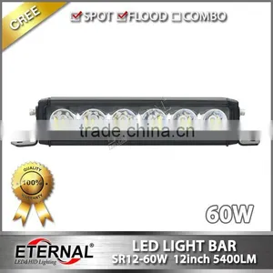 60W Led Work Light Bar Lamp for Car Automotive 4x4 Vehicle Tree Loader Snow Truck Crawler Trailer Tractor Lamp thumbnail-1