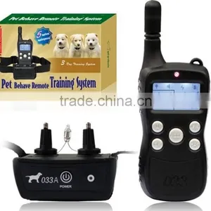 Wholesale 300M High Quality Remote Dog Training Dog Collar With LCD Display for 3 Dogs thumbnail-5
