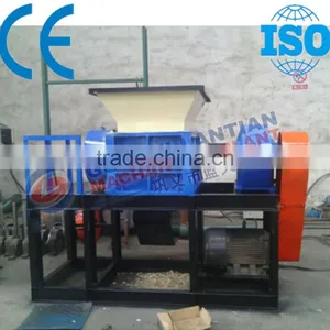 Double Shaft Metal Shredder Machine for Scrap Rubber thumbnail-1